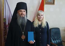 Епископа Савватия наградили знаком «Трудовое отличие»

