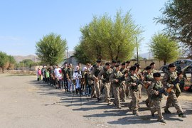 Августовская «Зарница» прошла на территории войсковой части г. Токмок