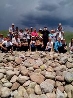 Воспитанники воскресной школы и прихожане храма Казанской иконы Божией Матери с. Тюп совершили туристическую прогулку по горным ущельям