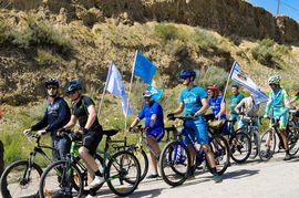 Старт дан. IV Тихвинский велопробег
