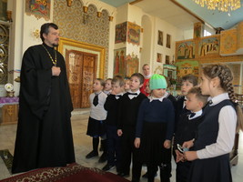 Экскурсия по храму для первоклашек