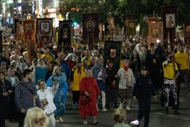 Крестный ход на Царские дни в Екатеринбурге