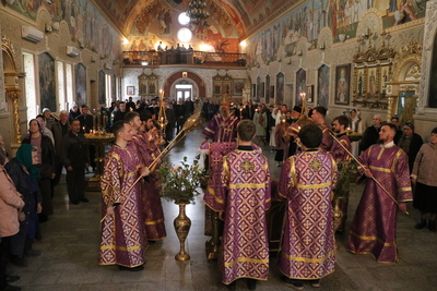 «Святость и героизм – два пути совершенства». Всенощное бдение в кафедральном соборе