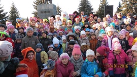 Рождественская и Новогодняя ёлка в Караколе 2016 года