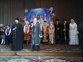 Сотрудники паломнического отдела побывали на марафоне "Мир нашей стране" стартовавший 13 февраля в селе Тюп Иссык-Кульского области